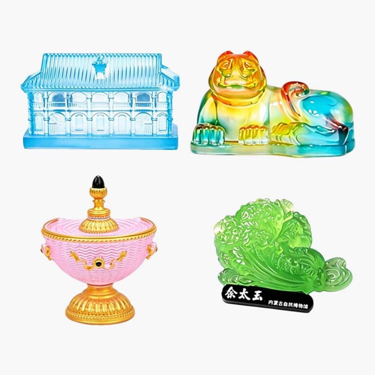 Crystal Drop Glue Fridge Magnet