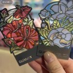 Guangxi Hibiscus Flower Hollow Stained Enamel Metal Bookmarks