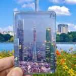 Guangzhou Tower Quicksand Refrigerator Magnet