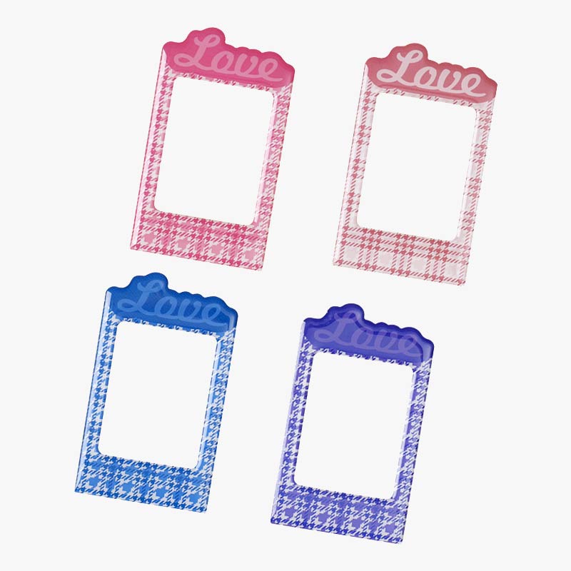 Houndstooth_Photo_Frame_Magnet_Blanks