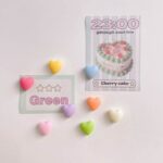 Macaron Heart Shaped Fridge Magnets