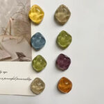 Marble Texture Square Stone Magnets