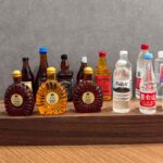 Mini Liquor Bottle Mineral Water Bottle Decorative Magnets Display