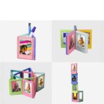 Multi-scene Display of Magnetic Foldable Mini Photo Frames