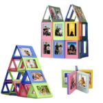 Multicolor Magnetic Instax Photo Frame Building Blocks