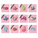 Ocean Creatures Refrigerator Magnets