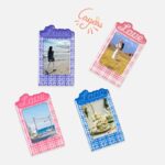 Plaid_Card_Photo_Holder_Magnets_With_Pictures