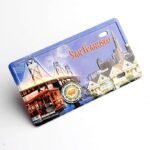 San Francisco License Plate Style Fridge Magnet
