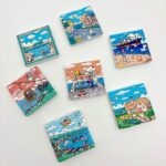 Scattered Weihai Seaside Landscape Refrigerator Magnets
