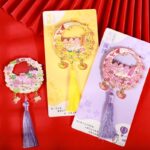 Taishan Quicksand Fridge Magnet With Tassel Packaged View