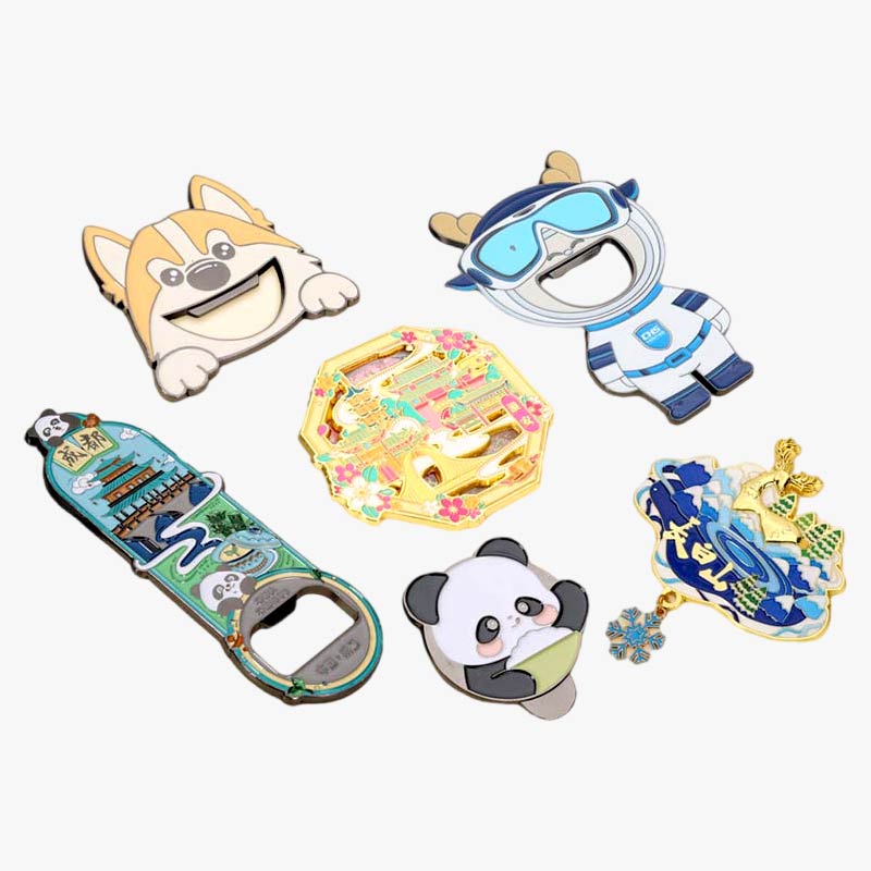 Tourist Souvenir Fridge Magnet Bottle Opener Collection