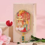 Xi’an Giant Wild Goose Pagoda Enamel Fridge Magnet With Pavilion Pendant