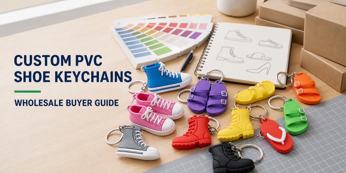 Custom PVC shoe keychains wholesale buyer guide