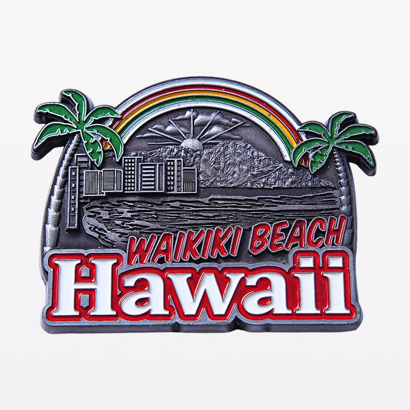 3D Souvenir Travel Enamel Metal Pin