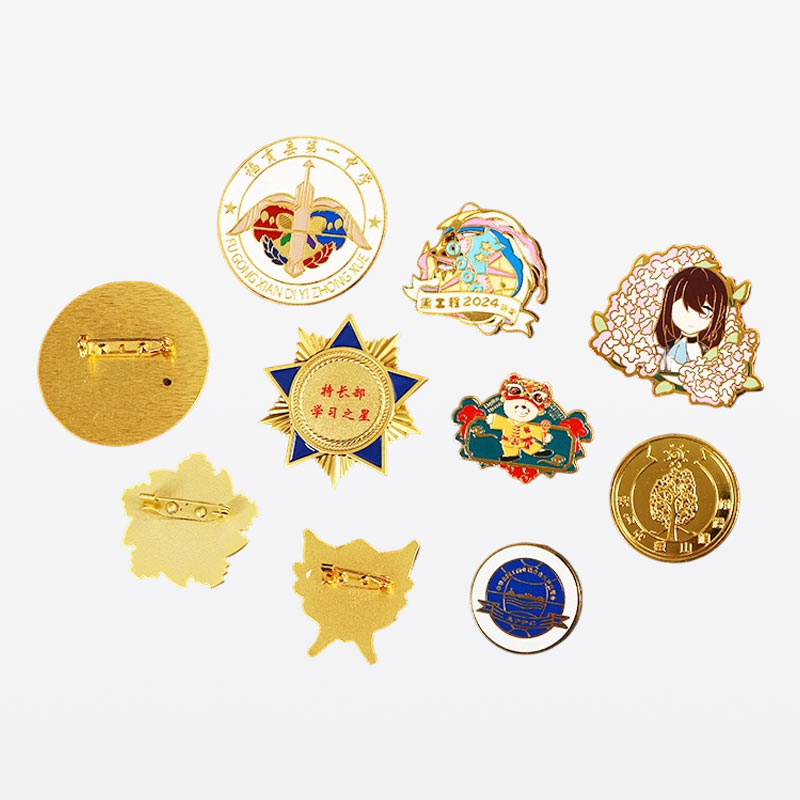 Custom School & Event Souvenir Metal Badges