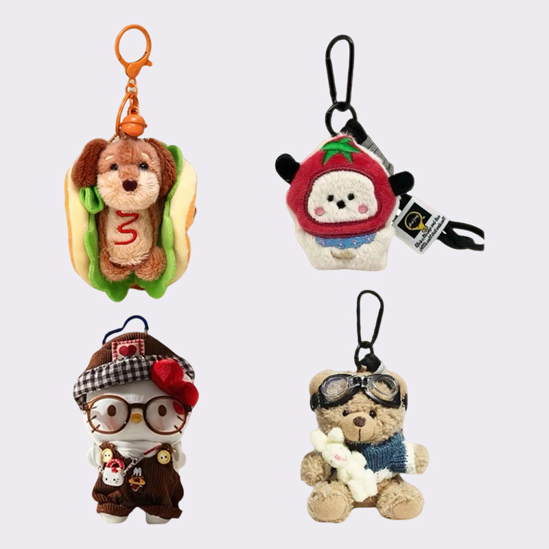 Fun Food‑Style Plush Charms