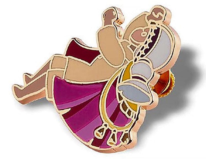 Imitation_Cloisonne_Metal_Badge_Pin_Dancer