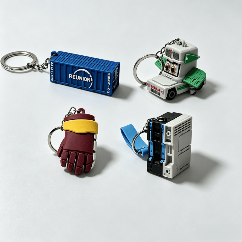 Special‑Shaped 3D PVC Keychains