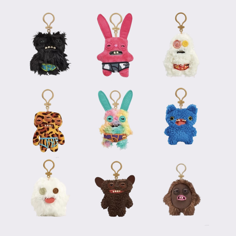 Ugly Cute Monster Plush Charms