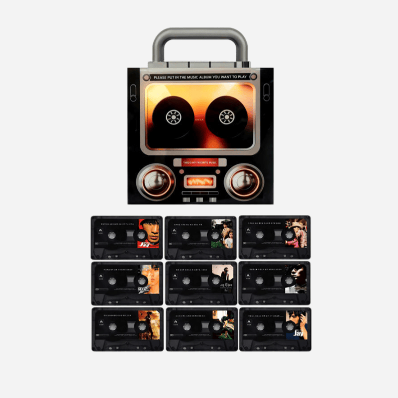 Vintage Boombox Custom Album Fridge Magnets