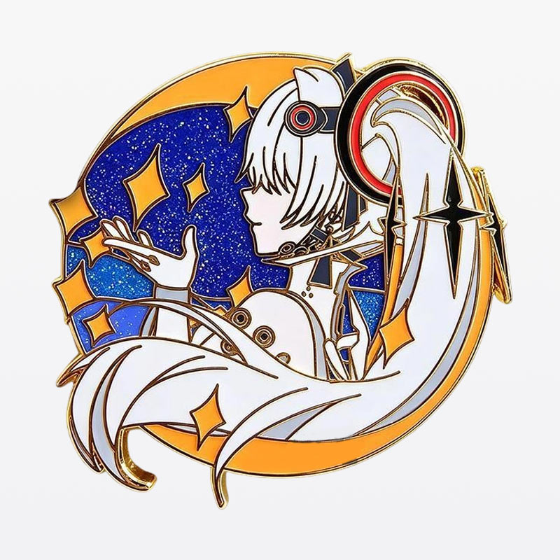 Anime Cosplay Character Hard Enamel Pin