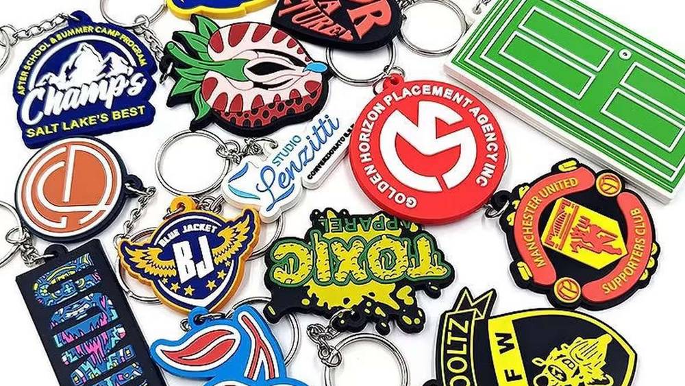 Bulk custom keychain quality control samples for factory inspection