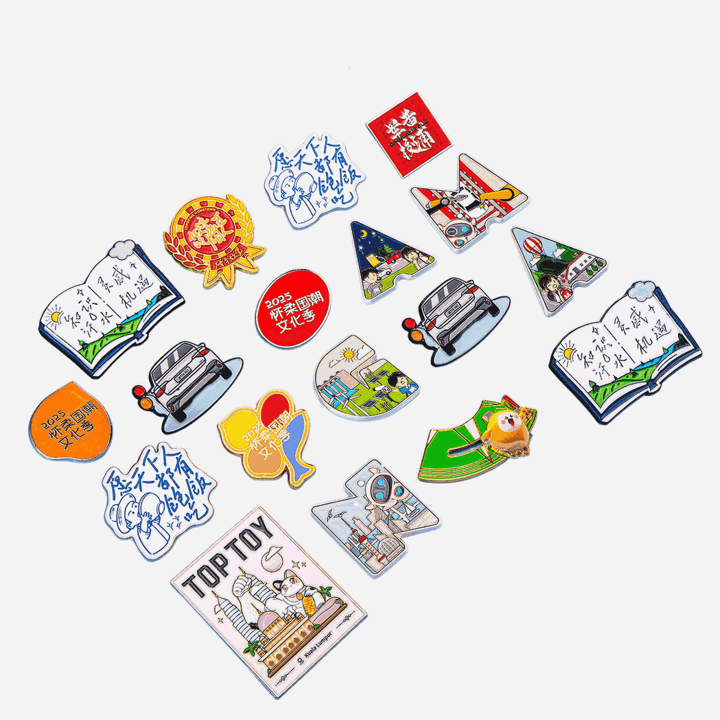 Chinese Culture Theme Custom Enamel Pin Bulk Assortment