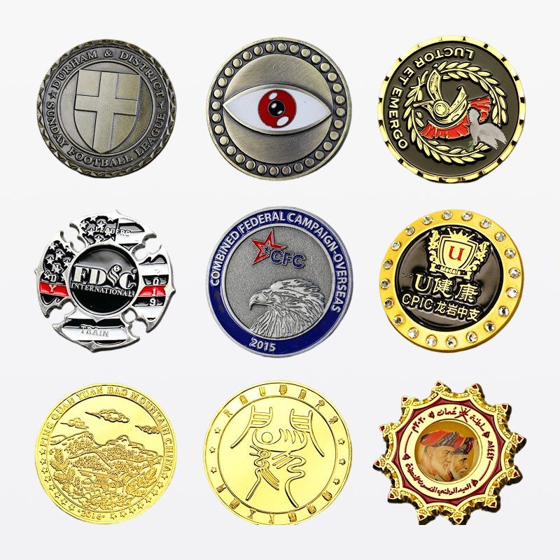 Custom Challenge Coins and Commemorative Metal Coins