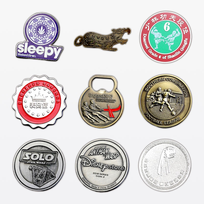 Custom Challenge Coins and Multi‐Purpose Metal Badges