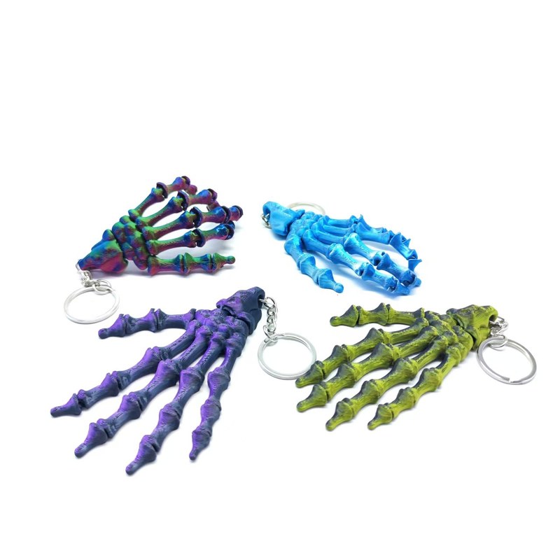 Custom cord keychains with multiple materials and components