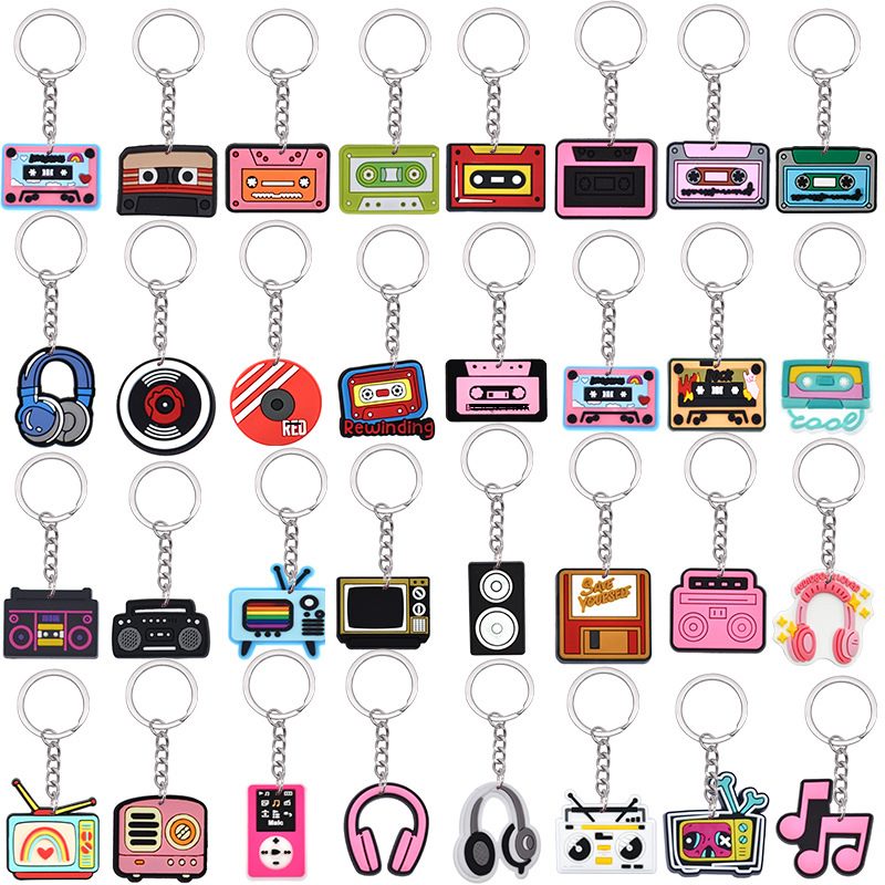 Custom logo PVC keychain factory samples for capability review