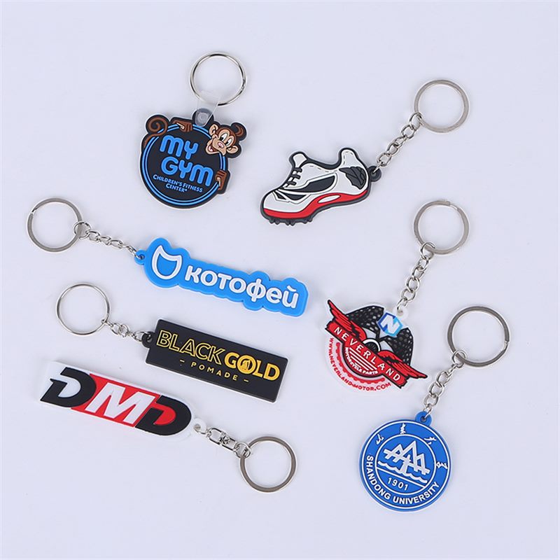 Custom PVC keychain manufacturer samples for design sourcing