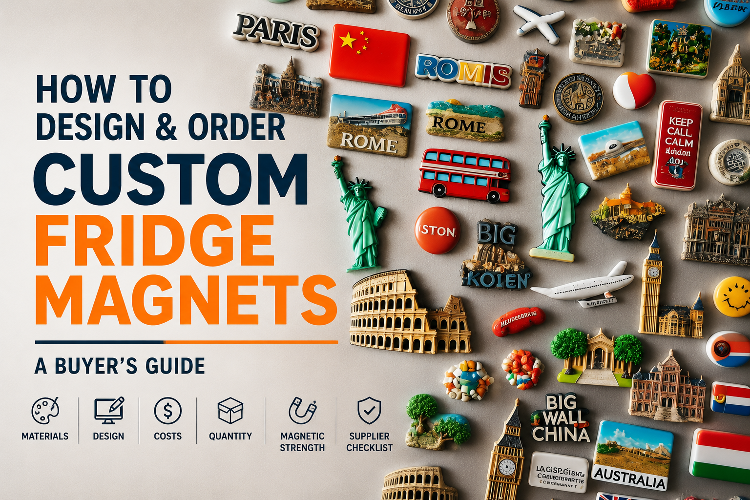 How to design and order custom fridge magnets - buyer's guide featured image