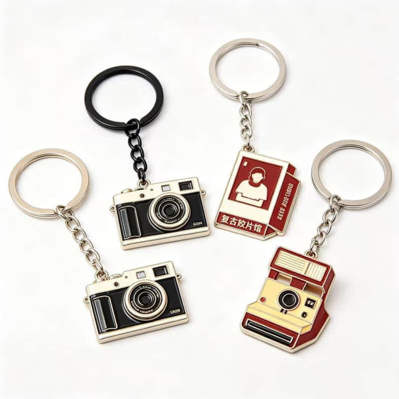 Metal vs PVC keychains promotional gift comparison