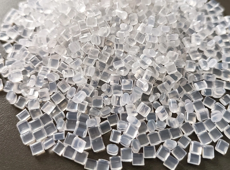 Plastic pellets plush keychain filling