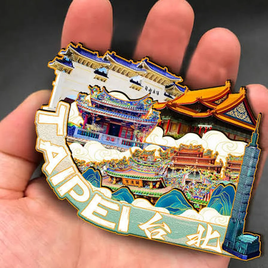Custom metal fridge magnet options