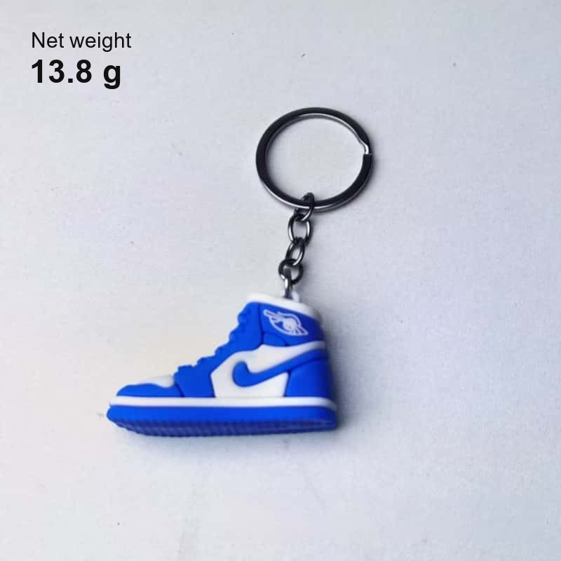Air Jordan keychains reference weight: 13.8 g with the split ring and swing tag fitted