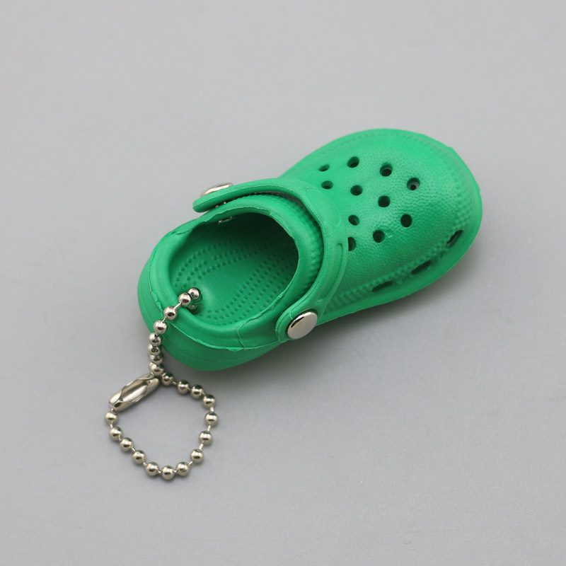 Custom realistic clog keychain product photo (view 6)