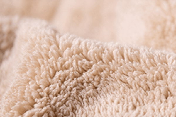 Comfortable cotton fleece fabric for plush keychains