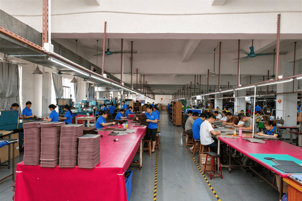 Leather Keychain Factory Production Line