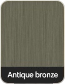 Antique Bronze electroplating swatch for custom fridge magnets