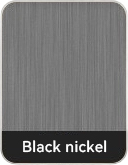 Black Nickel electroplating swatch for custom fridge magnets