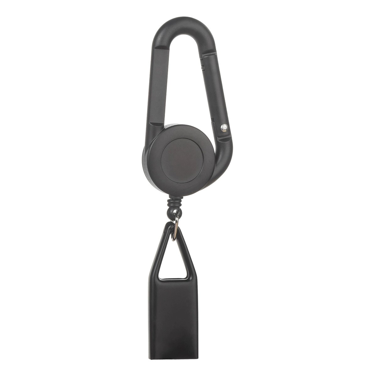 Black Retractable Lighter Holder Front