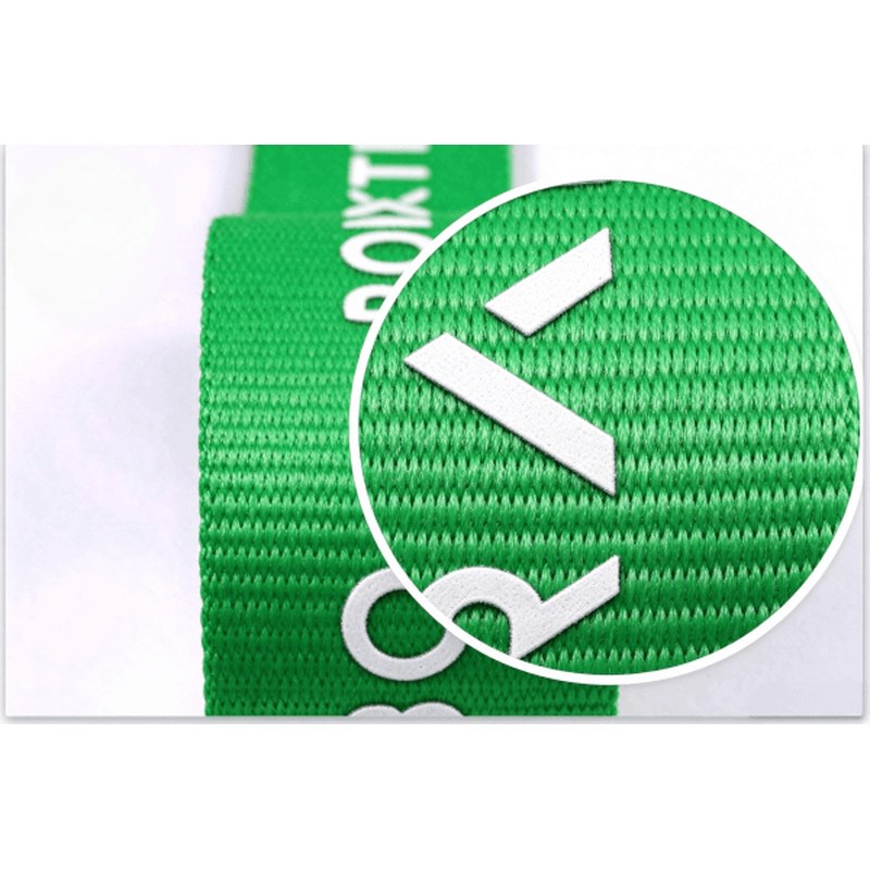 carabiner keychain lanyard offset relief printing