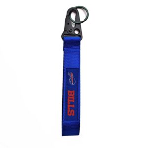 eagle beak carabiner keychain lanyard short polyester strap