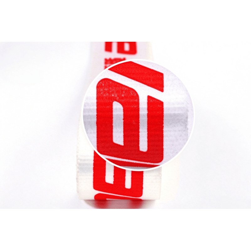screen printing on carabiner lanyard strap
