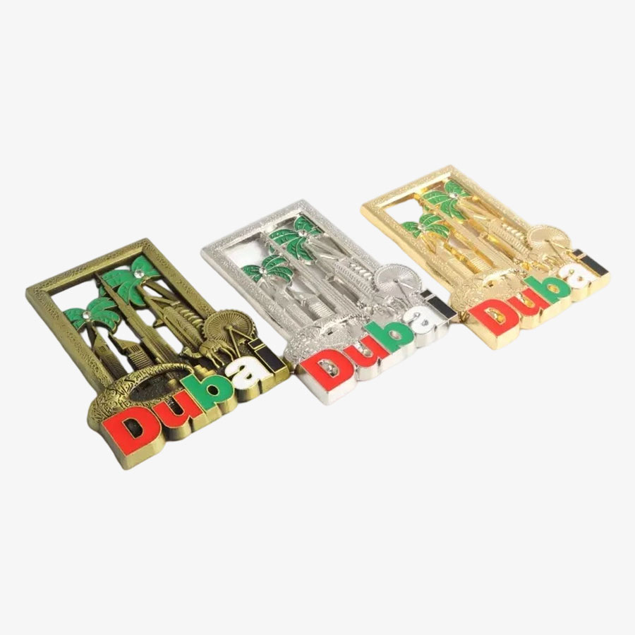 dubai-metal-fridge-magnet-set