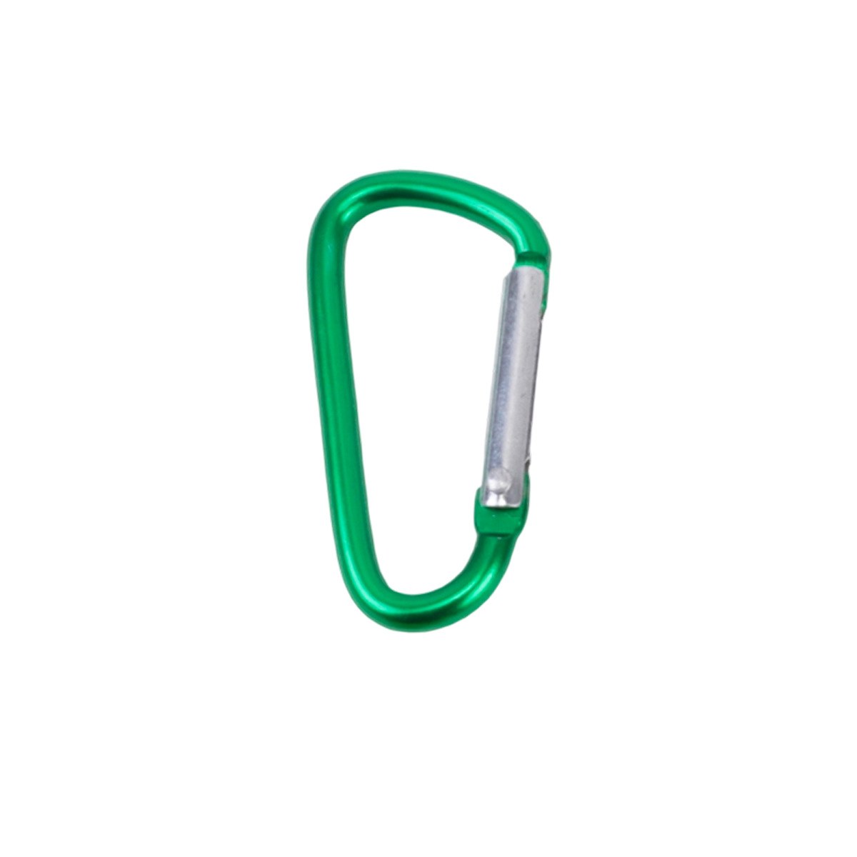 Green D Type Carabiner Keychain