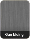 Gun Black electroplating swatch for custom fridge magnets