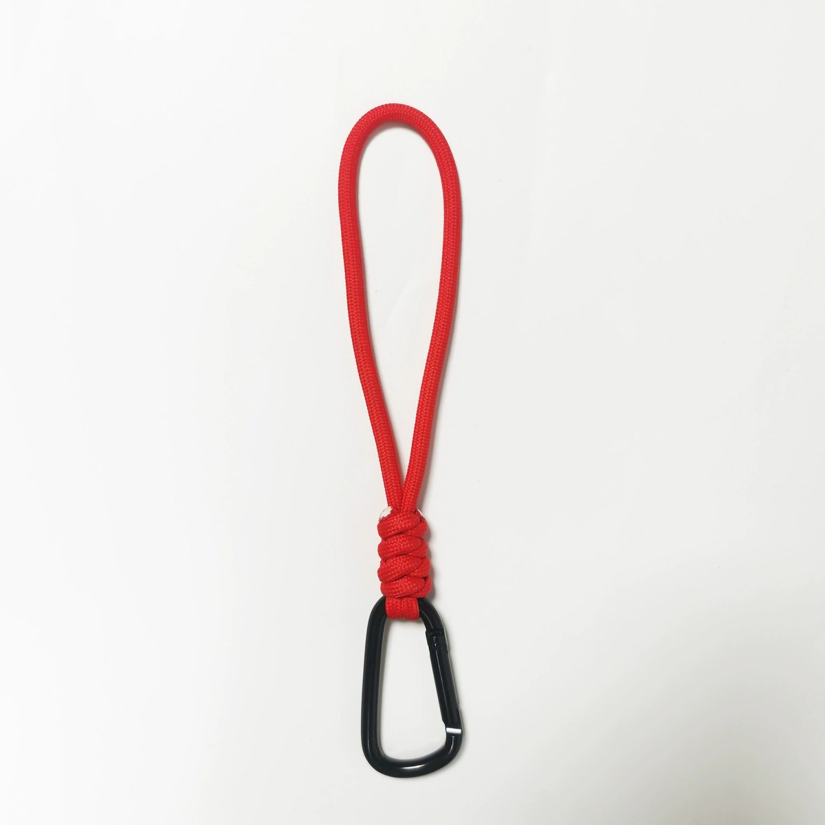 Khaki Paracord Wrist Keychain